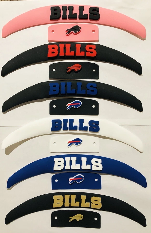 Para-choques 3D capacete de velocidade tamanho real Bills - Imagem 1 de 1