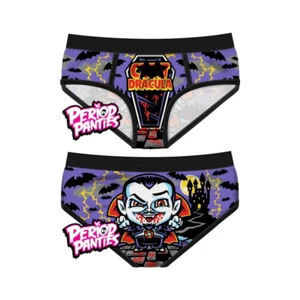 Harebrained C*nt Dracula Period Panties Funny Underwear Vampire - Picture 1 of 10