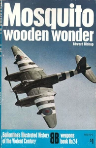 BALLANTINE MOSQUITO DeHAVILLAND WOODEN WONDER WW2 RAF BOMBER NIGHTFIGHTER MOSSIE - Picture 1 of 4