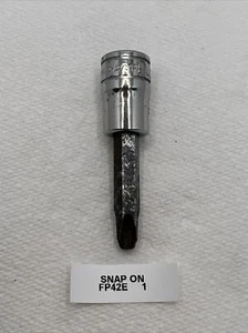 Controlador de enchufe Phillips Snap On 3/8 Drive No 4 FP42E - Imagen 1 de 7
