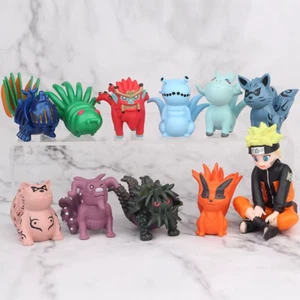 10er Set Anime Naruto Shippuden Uzumaki & Tailed Beast PVC Figur Modell Spielzeug - Bild 1 von 11