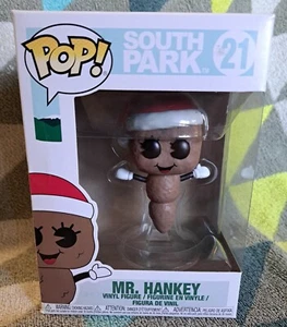 Mr Hankey Pop 21 -South Park Funko Pop! 2018 Vaulted + Protector - RARE - Picture 1 of 12