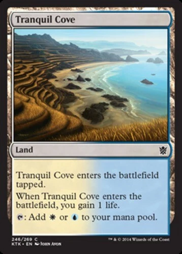 Khans of Tarkir - Tranquil Cove - Foil - Image 1 of 1