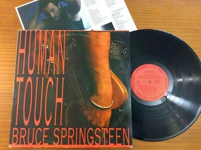 BRUCE SPRINGSTEEN HUMAN TOUCH LP 1992 BRAZIL PROMO GOLD STAMP NEAR MINT CONDIT - Image 1 of 4