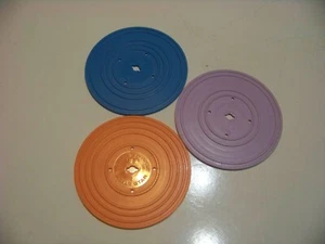 JUEGO DE 3 DISCOS DE REPUESTO para FISHER PRICE CAJA DE MÚSICA DISCOS juguete - Imagen 1 de 2