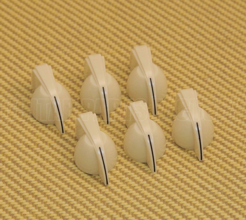 005-8164-049 Perillas Amplificador Cabeza Pollo Crema Fender Genuinas Foto 1 de 1