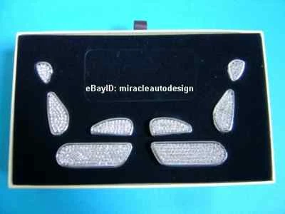 2 CUBIERTAS DE INTERRUPTOR ELÉCTRICO ASIENTO DELANTERO CRISTAL MERCEDES BENZ W220 CLASE S, W215 CL Foto 1 de 4