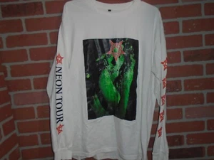 CAMISETA MANGA LARGA NEON TOUR HOMBRE TALLA 3XL PESO PESADO - Imagen 1 de 3