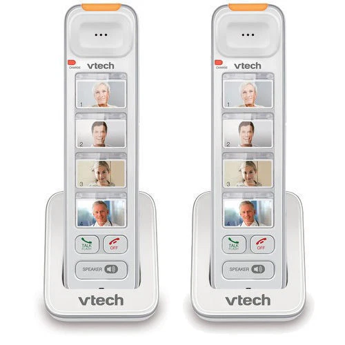 2 Vtech SN6307 CareLine Accessory Photo Speed Dial Handset SN6197 SN6127 SN6187. - Image 1 of 1