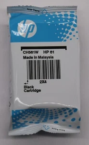HP 61 Black Genuine Ink Cartridge CH561WN - Picture 1 of 1