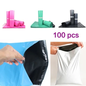 Shipping Pack Bag Self Sealing Plastic Mailing Bags 20/30/40/50/60/70/80CM - Picture 1 of 12
