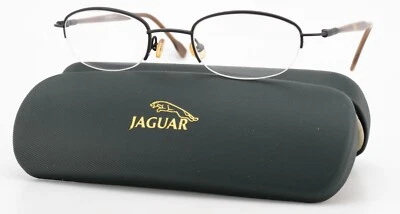 Bachmann Edition Glasses Frame BT N6006 Col. 07 half Rim Black Matt + Jaguar - Image 1 of 4
