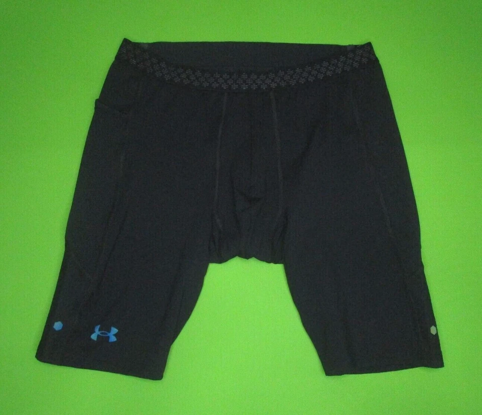 Pantalones Cortos Under Armour SmartForm Para Hombre Compresión RUSH - Talla S, L, 2XL 1370316 001 Foto 1 de 4