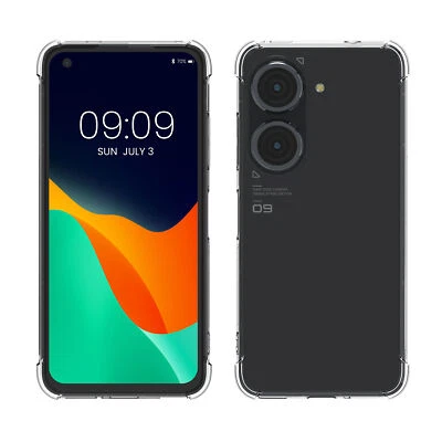 COVER TRASPARENTE PER ASUS Zenfone 10 Zenfone 9 trasparente CON PROTEZIONE PER  - Immagine 1 di 4