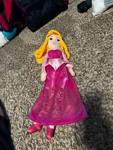Disney Store Princess Aurora Sleeping Beauty Briar Rose Plush Stuffed