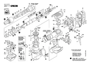Bosch GSH 5 E Ersatzteile | 0611318703 | Schlaghammer | Ersatzteilliste - Bild 1 von 2