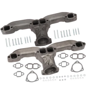 Smoothie Rams Horn Exhaust Manifolds Small Block For Chevy SBC 283 305 327 350 ! - Picture 1 of 23