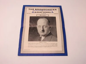 McQuay-Norris Auto Parts The Broadcaster 1943 Magazine WWII Vintage Pin-up Girls - Picture 1 of 6