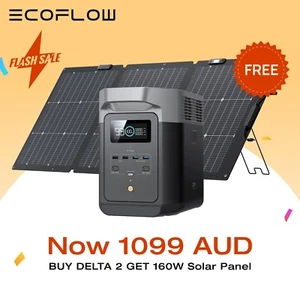 ECOFLOW DELTA 2 1024Wh Portable Power Station LiFePO4 Battery Solar Generator - Picture 1 of 15