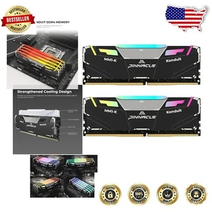 High-Speed RGB 16GB DDR4 Gaming Memory Kit - Pinnacle Konduit 3200MHz - Picture 1 of 11