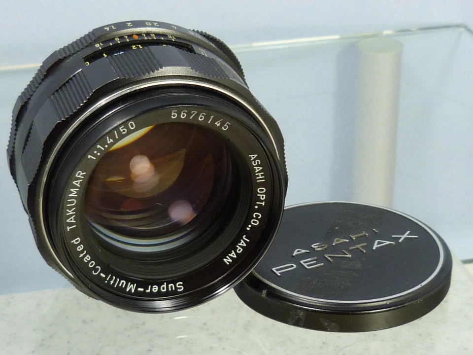 Takumar - Super Multi Coated, 1:1.4/50, 5676145, Asahi Opt Co Lens, Working - Image 1 of 4