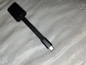 Dell Brand 470-ABNC Universal USB-C to Female VGA Adapter - Black (RV9HP) - Afbeelding 1 van 4