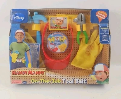 2008 Handy Mandy On-The-Job Tool Belt Set NOS - Disney - New - Image 1 of 4
