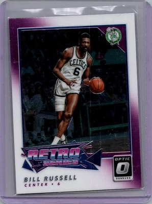 2017-18 Donruss Optic Retro Series Bill Russell Boston Celtics #3 - Image 1 of 2