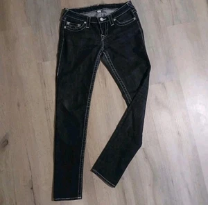 True Religion Women’s Straight Jeans Stitching Design -Size 28 - Picture 1 of 10