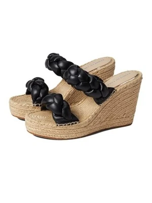 KENNETH COLE NEW YORK Mujer Negro 1-1/2" Plataforma Cuña Zapatos 6.5 M Foto 1 de 4