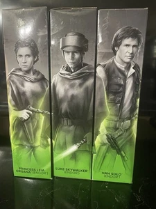 Star Wars TBS The Black Series ROTJ Luke, Leia und Han Solo (Endor) - Bild 1 von 6