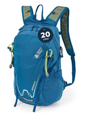 ® Premium Wanderrucksack 20L ACTIVE 20 Damen Herren  Erwachsene klein blau - ... - Bild 1 von 4