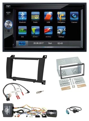 Blaupunkt SD Bluetooth 2DIN MP3 USB Lenkrad Autoradio für Mercedes SLK R171 04-0 - Bild 1 von 4