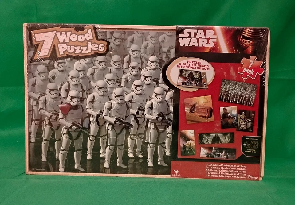 Коллекция деревянных головоломок Star Wars 7 - Cardinal Industries, Inc - Изображение 1 из 2