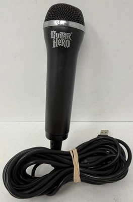 Microfone USB genuíno E-UR20 Guitar Hero Red Octane para PlayStation Xbox Wii - Imagem 1 de 3