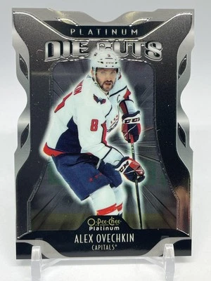 2021-22 O-Pee-Chee Platinum #DC-5 Alex Ovechkin Platinum Die Cuts - Image 1 of 2
