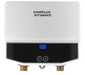 Camplux RV Tankless Water Heater Electric 3.5kW 120V Self Modulating WHITE - Picture 1 of 7
