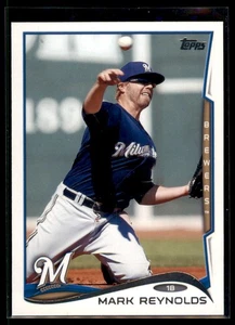 2014 Topps Update Mark Reynolds #US-4 Milwaukee Brewers - Picture 1 of 2