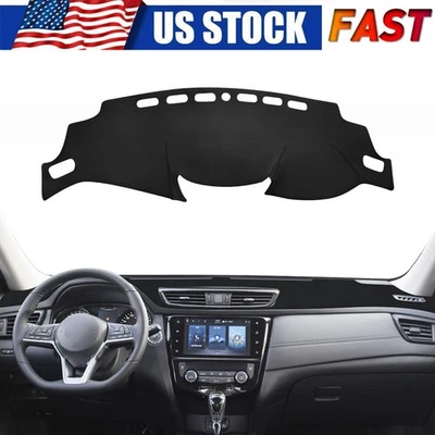Leather Car Dashmat Dash Cover Sunshade Dashboard Mat For Nissan X-Trail US - Image 1 of 4