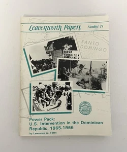 Leavenworth Papers 15 U.S. Intervention in the Dominican Republic 1965-1966 Book - Picture 1 of 7