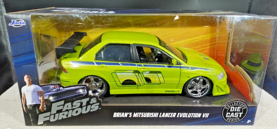 Jada Toys Fast & Furious Brian's Mitsubishi Lancer Evolution 1/24 Foto 1 de 3
