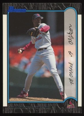 1999 Bowman Manny Aybar St. Louis Cardinals #83 - Image 1 of 2