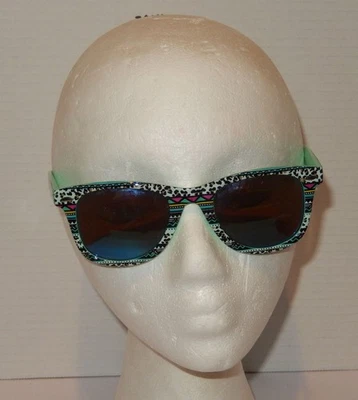 Suntastic by Foster Grant Aztec Animal Print Sunglasses Retro Unisex Festival - Изображение 1 из 4