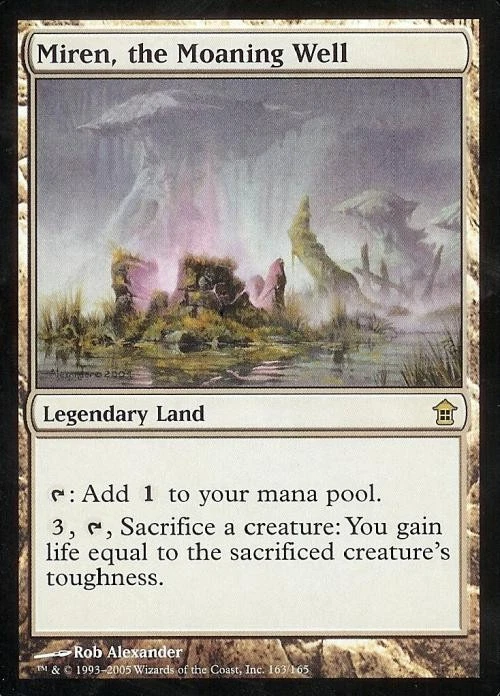 Miren, the Moaning Well - Light Play MTG Saviors of Kamigawa - Image 1 of 1