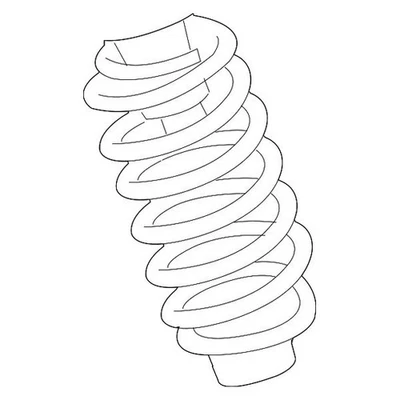 For Chrysler Town & Country 2013-2016 Chrysler 4670599AA Rear Coil Spring Foto 1 de 4