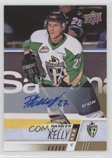 2017-18 Upper Deck CHL Auto Parker Kelly #58 Auto