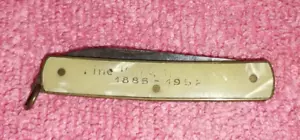 small, folding pocket knife pearlescent - Picture 1 of 6