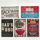 Metal Tin Sign Poster Plates 5pcs Home Wall Decor Art Free Shipping from Japan