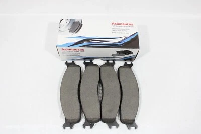 Pastillas de freno delanteras de cerámica completa Asianaautos para Dodge Ram 3500 2003-2008 Foto 1 de 4