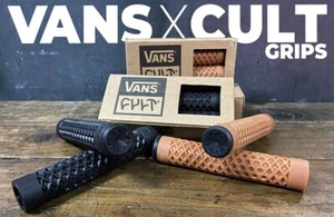 Cult Vans BMX Grips Flangeless Freestyle BMX Grips Made In USA Best BMX Grips - Picture 1 of 13